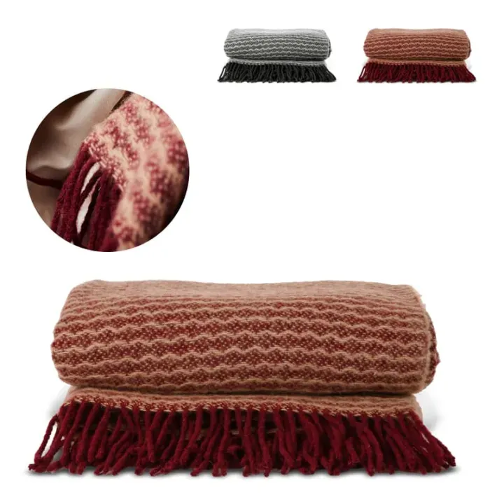 Sagaform Ulli 100% New Zeeland wool blanket - LT52128 (gadzety reklamowe)